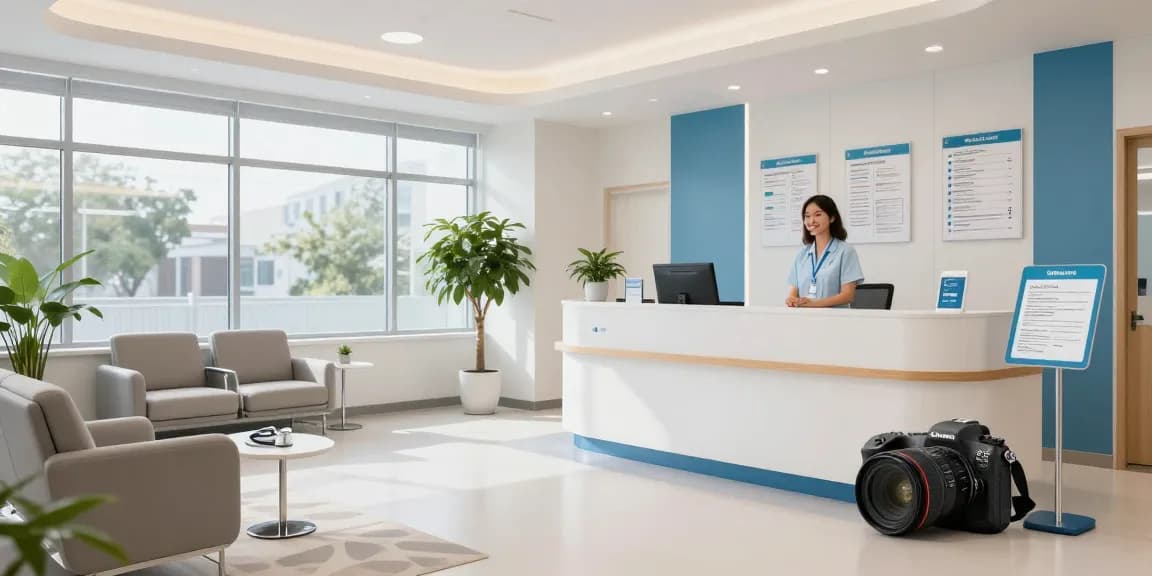 LUCK8 healthcare services offering trusted medical consultations in a welcoming clinic environment.