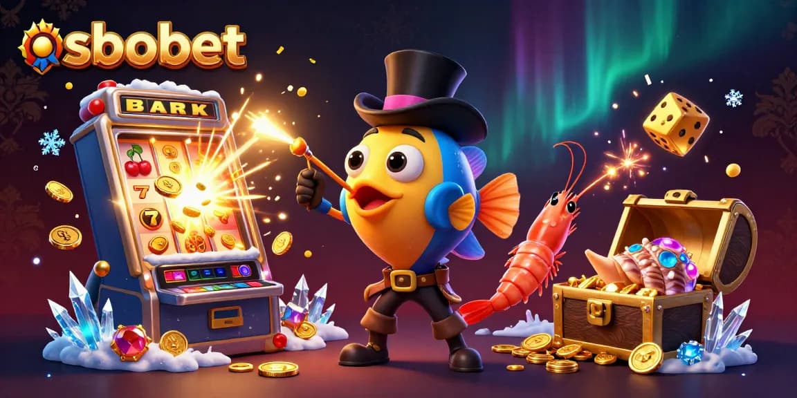Engage with sbobet's thrilling casino experience through vibrant 3D characters and dynamic gaming elements.