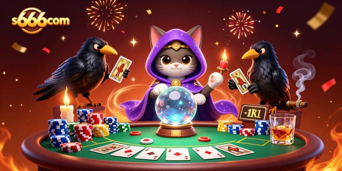 Experience the magic of gaming at s666com with vibrant characters and rich casino elements.