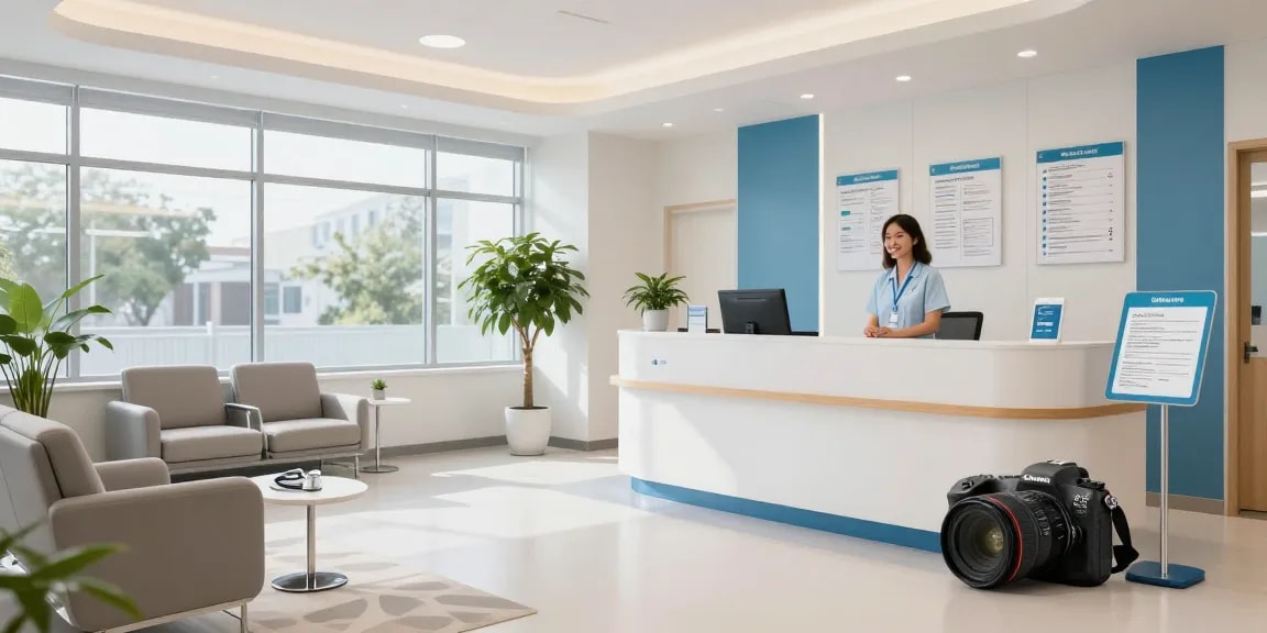 LUCK8 healthcare services offering trusted medical consultations in a welcoming clinic environment.