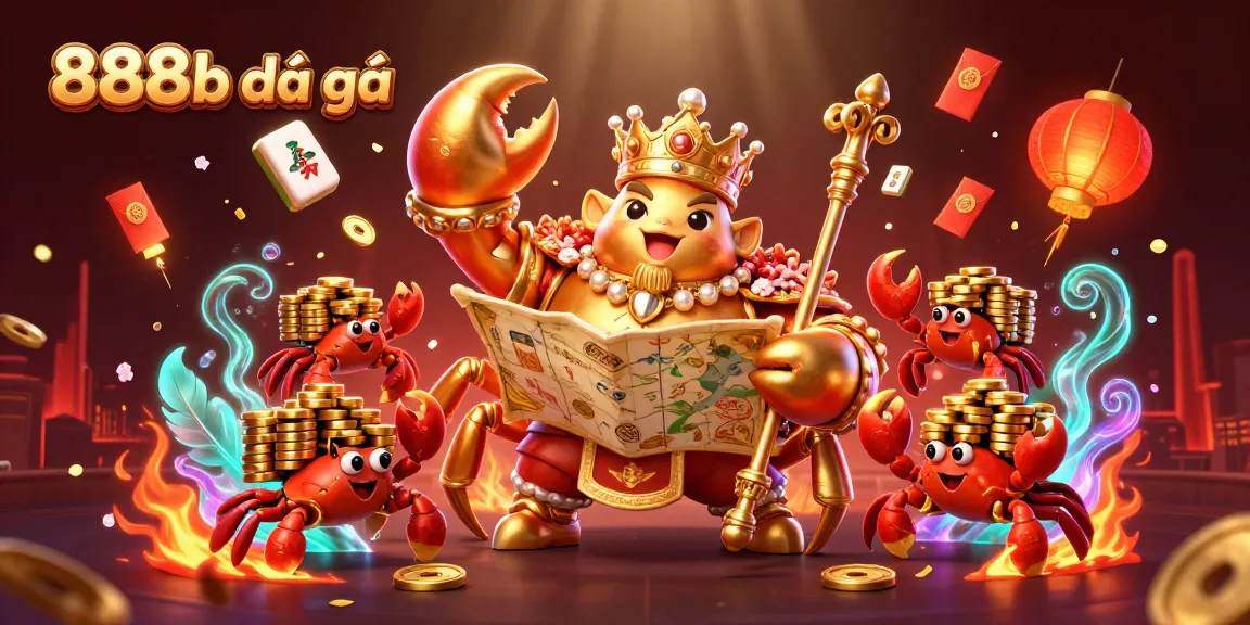 Experience the excitement of 888b đá gà with dynamic cockfighting elements and vibrant decorations.