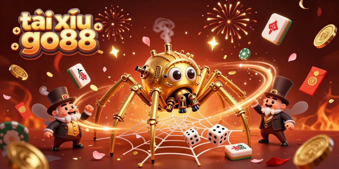 Experience the thrill of tài xỉu go88 with dynamic 3D casino elements and festive visuals.