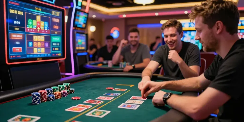 Exciting gaming experience at https://www.78wind.love/, highlighting vibrant casino atmosphere.