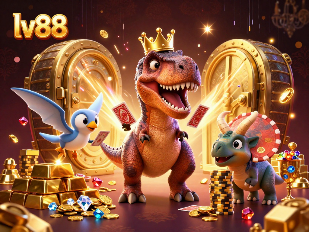 Engage with lv88's exciting card games and treasure-filled adventures.