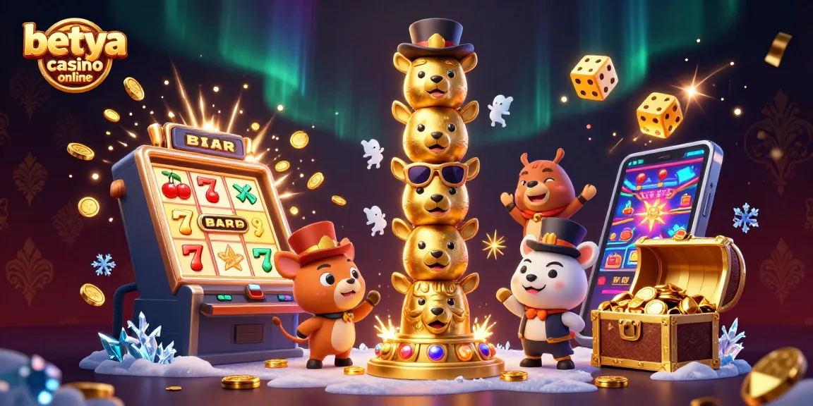 Experience the thrills of betya casino online with dynamic jackpot elements and vibrant casino graphics.